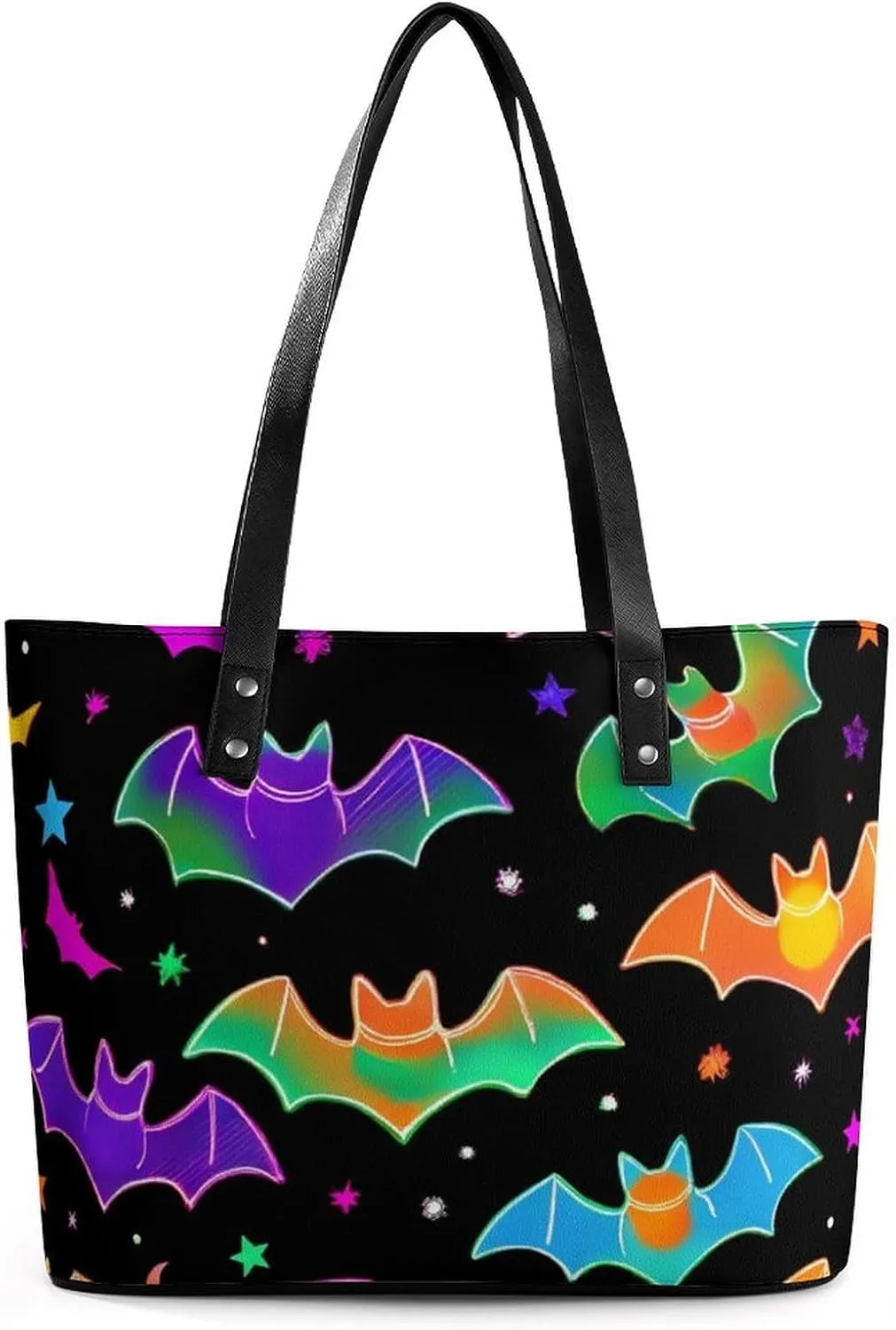 Women's Fashion Tote Bag, Large Capacity Lightweight Handbag, Shopping Bags with Compartment