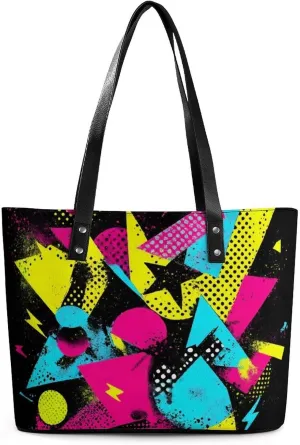 Women's Fashion Tote Bag Shopping Casual Leather Handbag For Daily Use