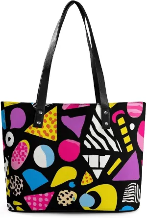 Women's Fashion Tote Bag Shopping Casual Leather Handbag For Daily Use