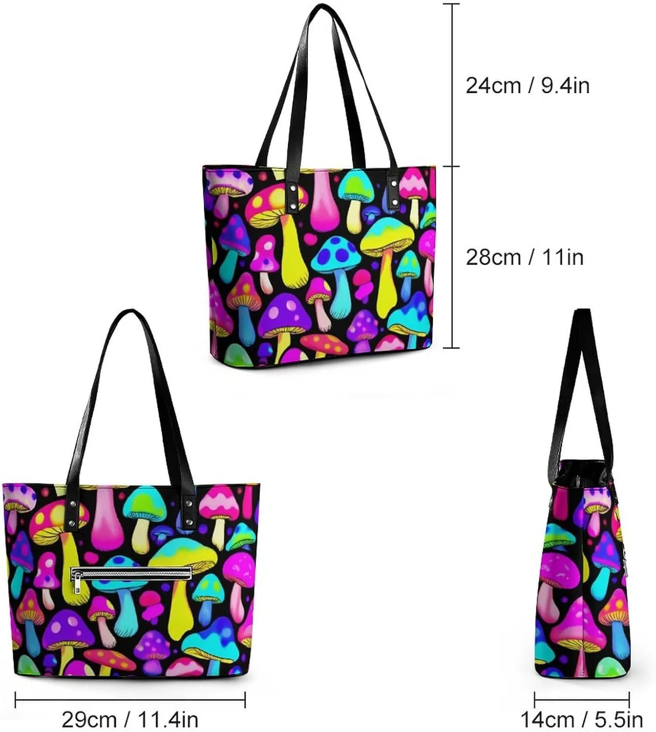 Women's Fashion Tote Bag Shopping Casual Leather Handbag For Daily Use