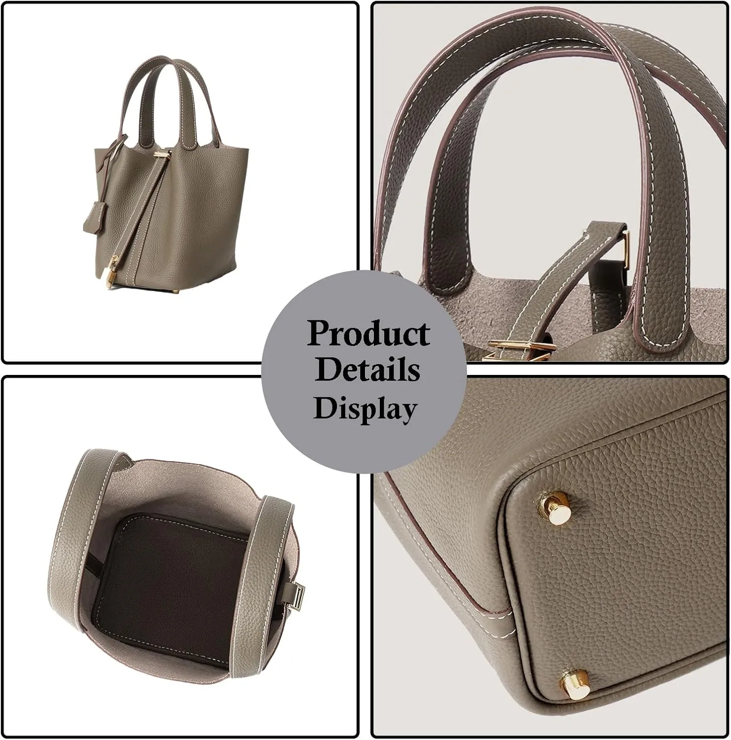 Women's Handbag Female Bucket Bag Vegetable Basket Shoulder Bag Travel Bag Luggage Bag Ladies Tote Bag