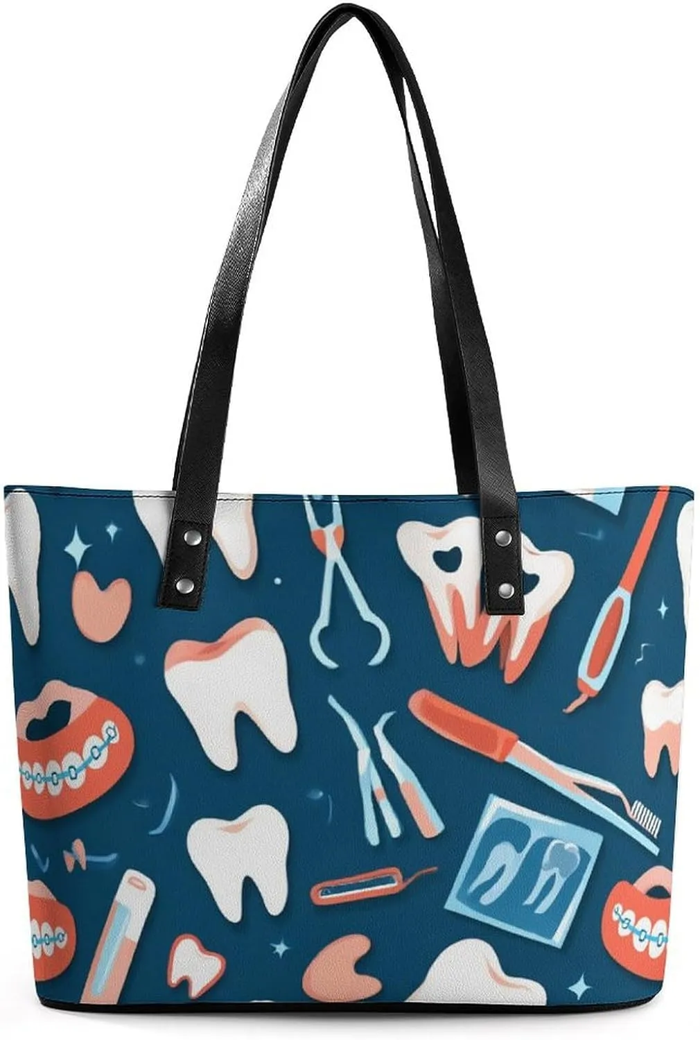 Women's Novelty Shoulder Bag, Lightweight Durable Handbag, Large Capacity Tote Bags for Laptop, Books