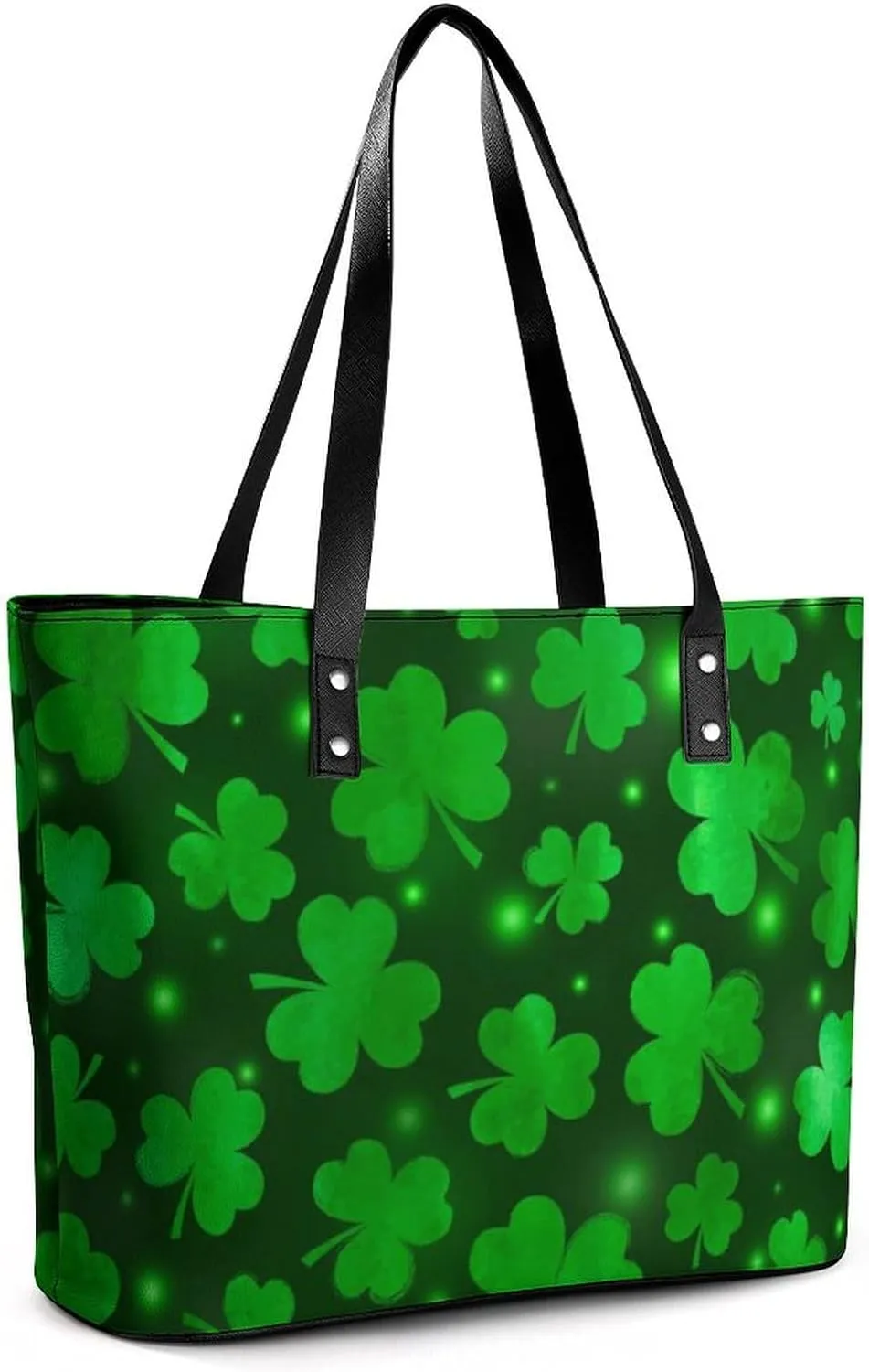 Women's Portable Tote Bag Trendy Modern Leather Handbag For Work Weekend