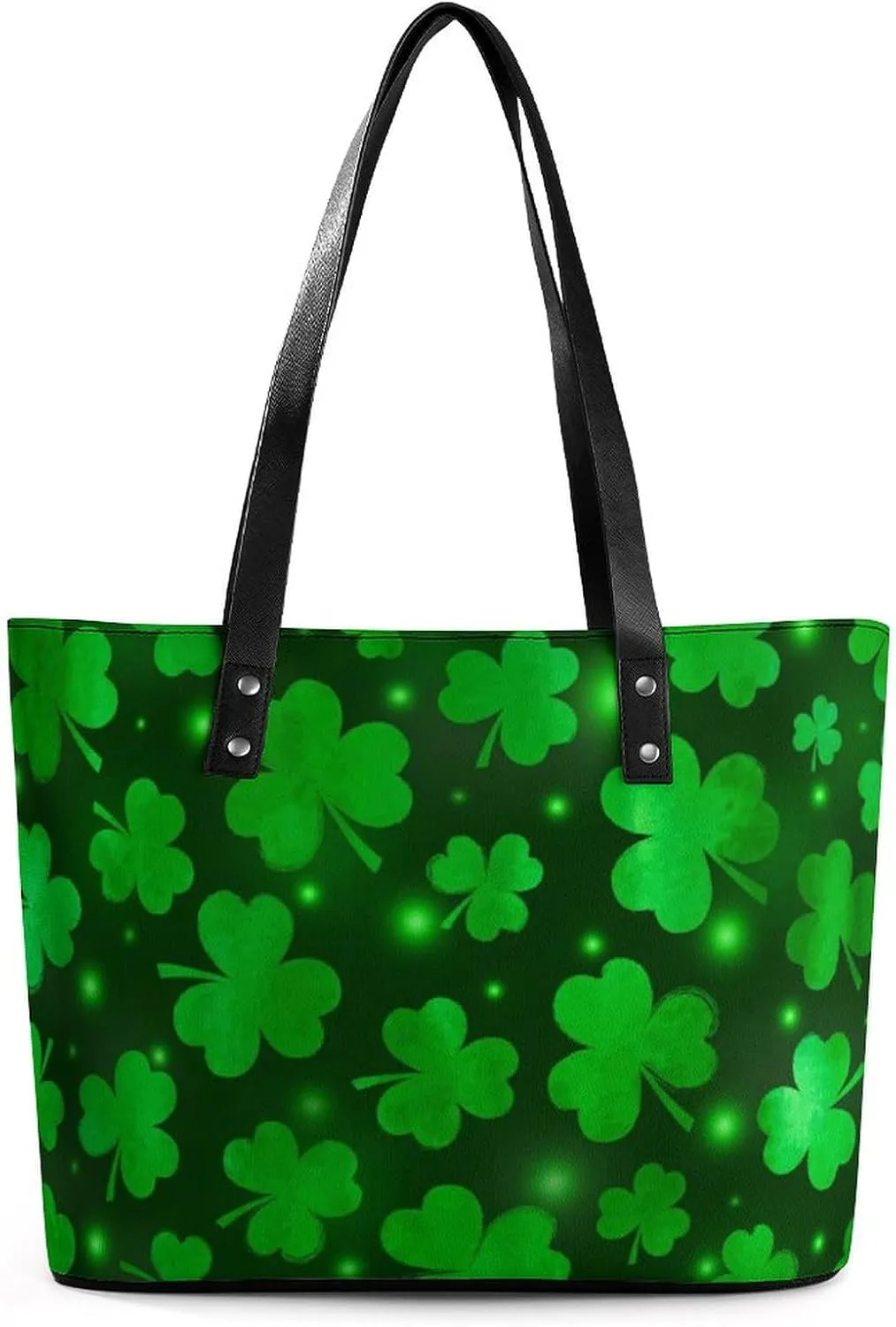 Women's Portable Tote Bag Trendy Modern Leather Handbag For Work Weekend