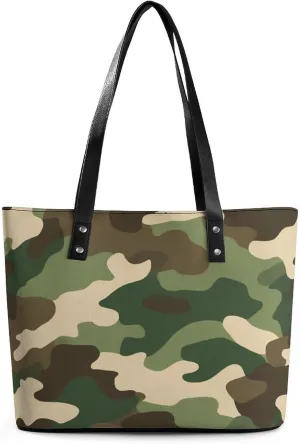 Women's Portable Tote Bag Trendy Modern Leather Handbag For Work Weekend