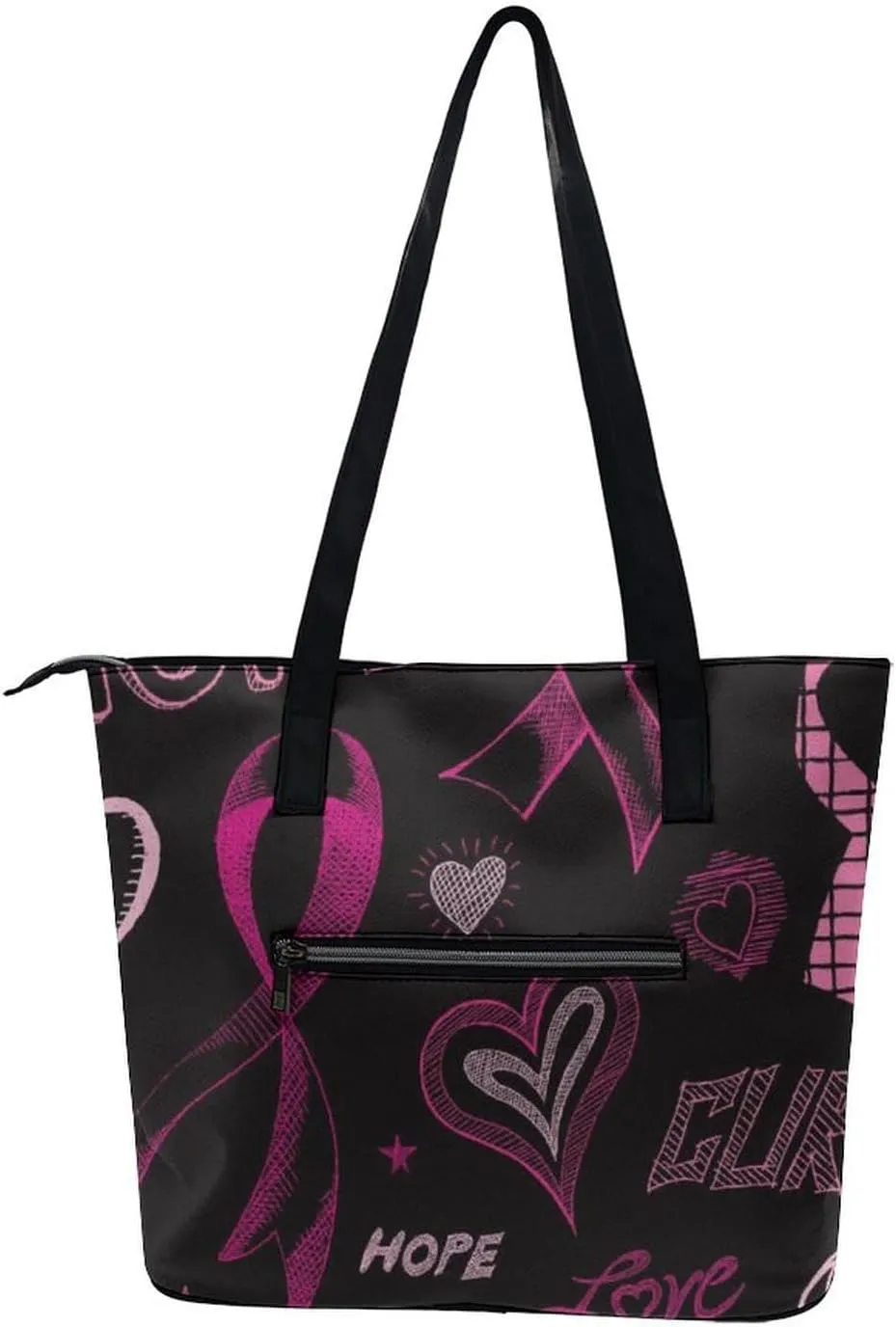 Women's Portable Tote Bag Trendy Modern Leather Handbag For Work Weekend