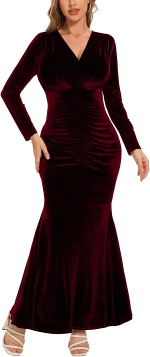 Women’s Sexy Dresses Elegant Evening Party Long Dress