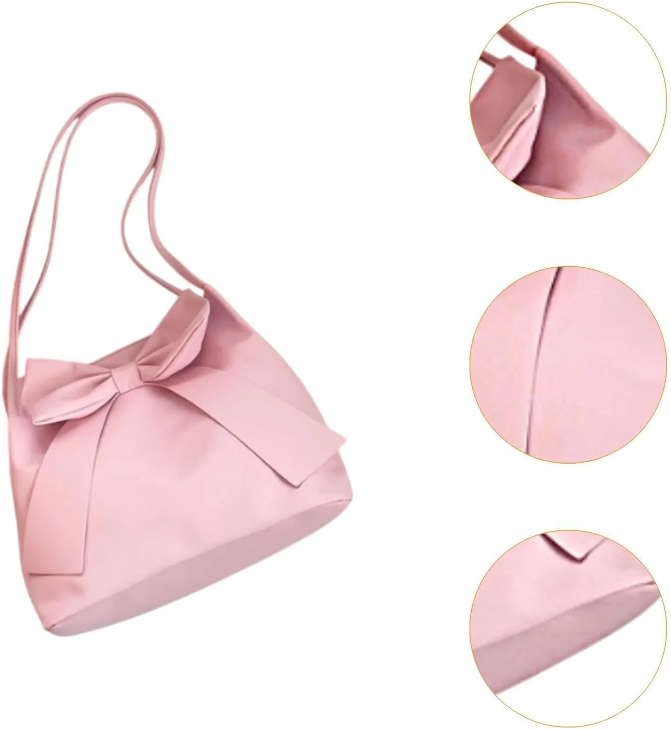 Women's Shoulder Bag Bow Decor Hobo Bag for Outdoor Street Vacation Shopping