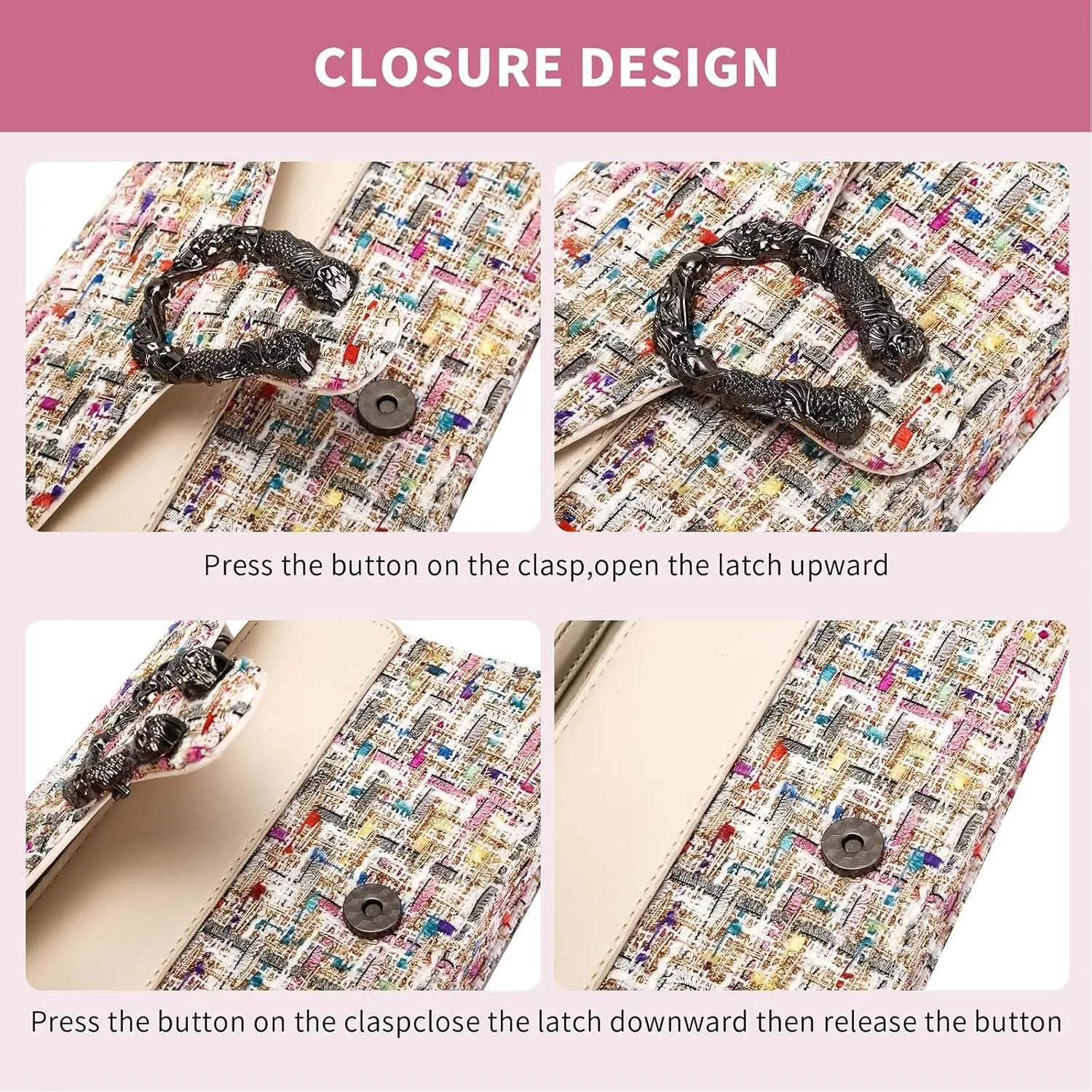 Women'S Small Crossbody Bag Pu Leather Shoulder Bag Small Handbag Clutch Bag Fashion Chain Evening Bag Quilted Purse