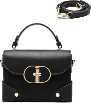 Women's Top Handle Bags,Handbags for Women,Shoulder Bag or Crossbody Bags,Evening Bags,Recyled Genuine Learher