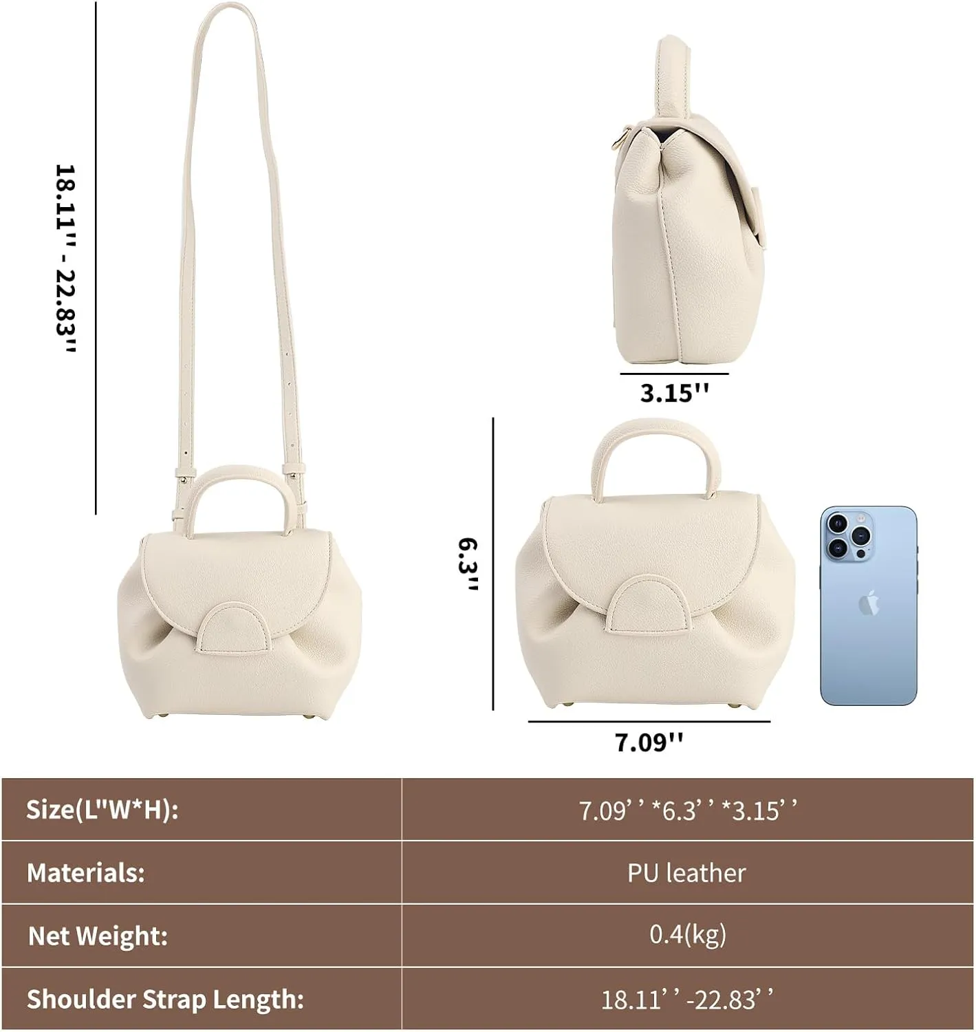 Women's Top-Handle Handbags,Top Handle Bag,Designer Bags for Women,Luxury Handbags,Mini Faux Leather Shoulder Bag