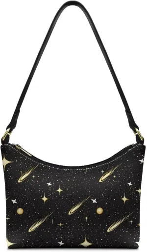 Women’s Underarm Bag Soft PU Leather Shoulder Bag Internal Zipper Pocket Handbag Ladies Small Purse Daily Travel