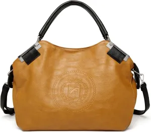 Women's work handbag, crossbody leather bag, women's fashion shoulder bag, artificial leather shopping bag