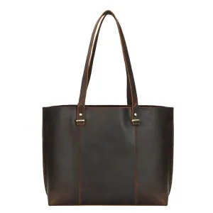 Woosir Women Vintage Leather Tote Handbags for Work