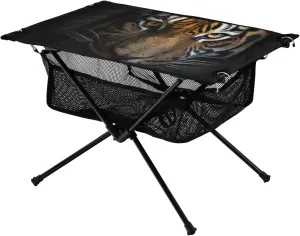 xigua Tiger Folding Camping Table,Portable Camp Table with Carry Bag Beach Table Folding Table for Picnic, Camp,Party,Travel250
