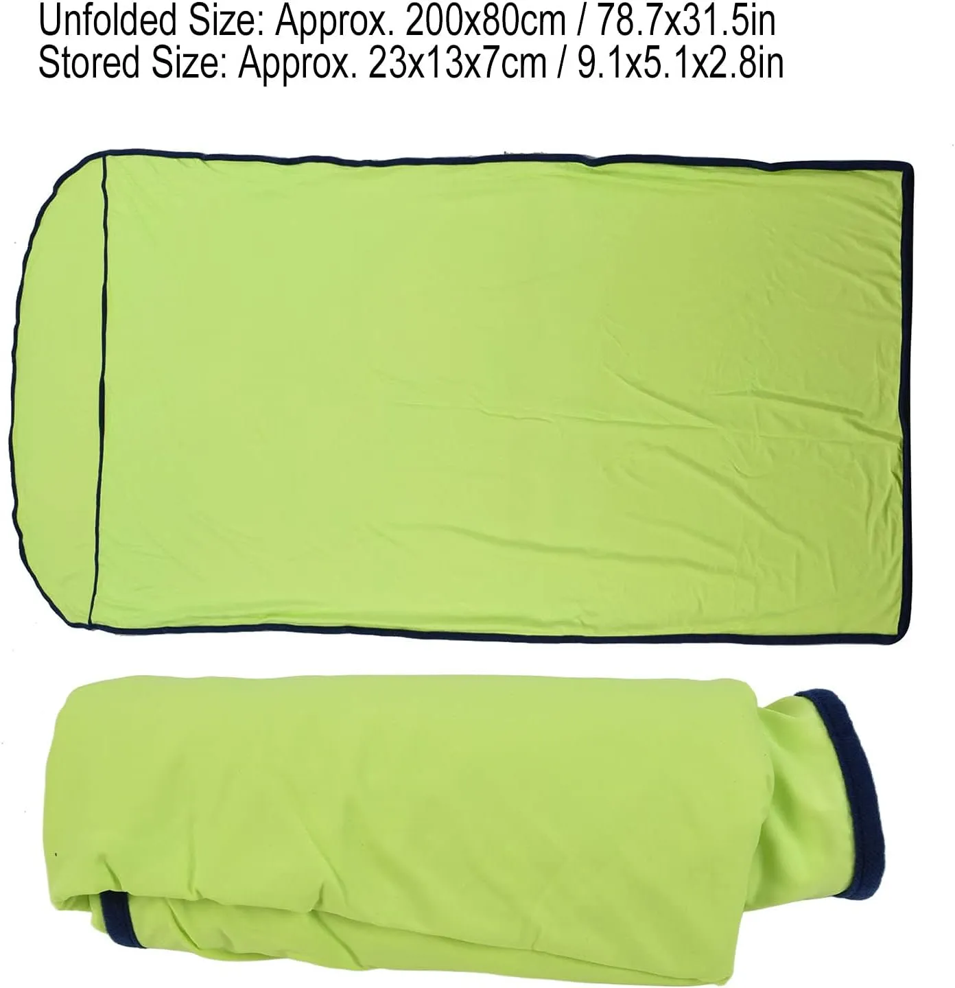 XPSSJMU Sleeping Bag Liner Portable Multifunctional Elastic Sleeping Sack Liner for Backpacking Hotel Hostels Traveling