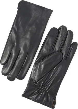 YISEVEN Men's Lambskin Leather Gloves