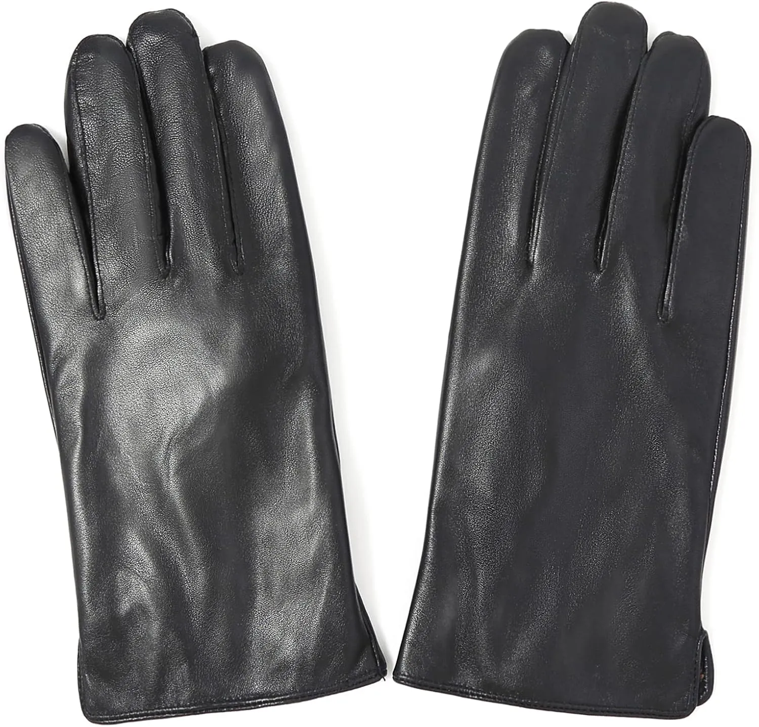 YISEVEN Men's Lambskin Leather Gloves