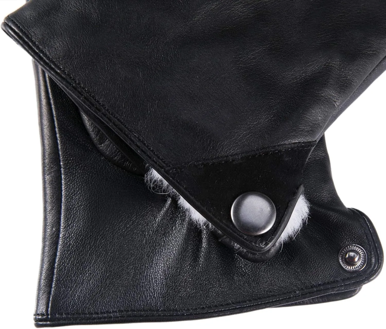 YISEVEN Men's Lambskin Leather Gloves