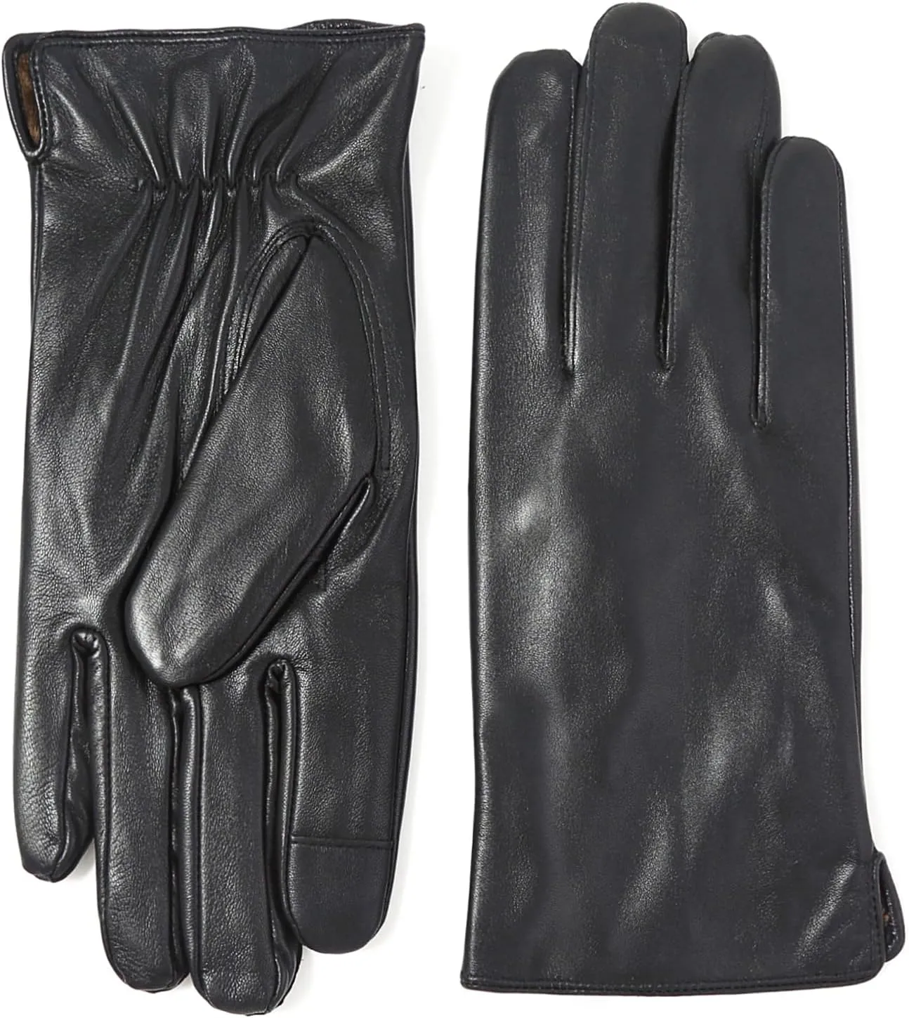 YISEVEN Men's Lambskin Leather Gloves