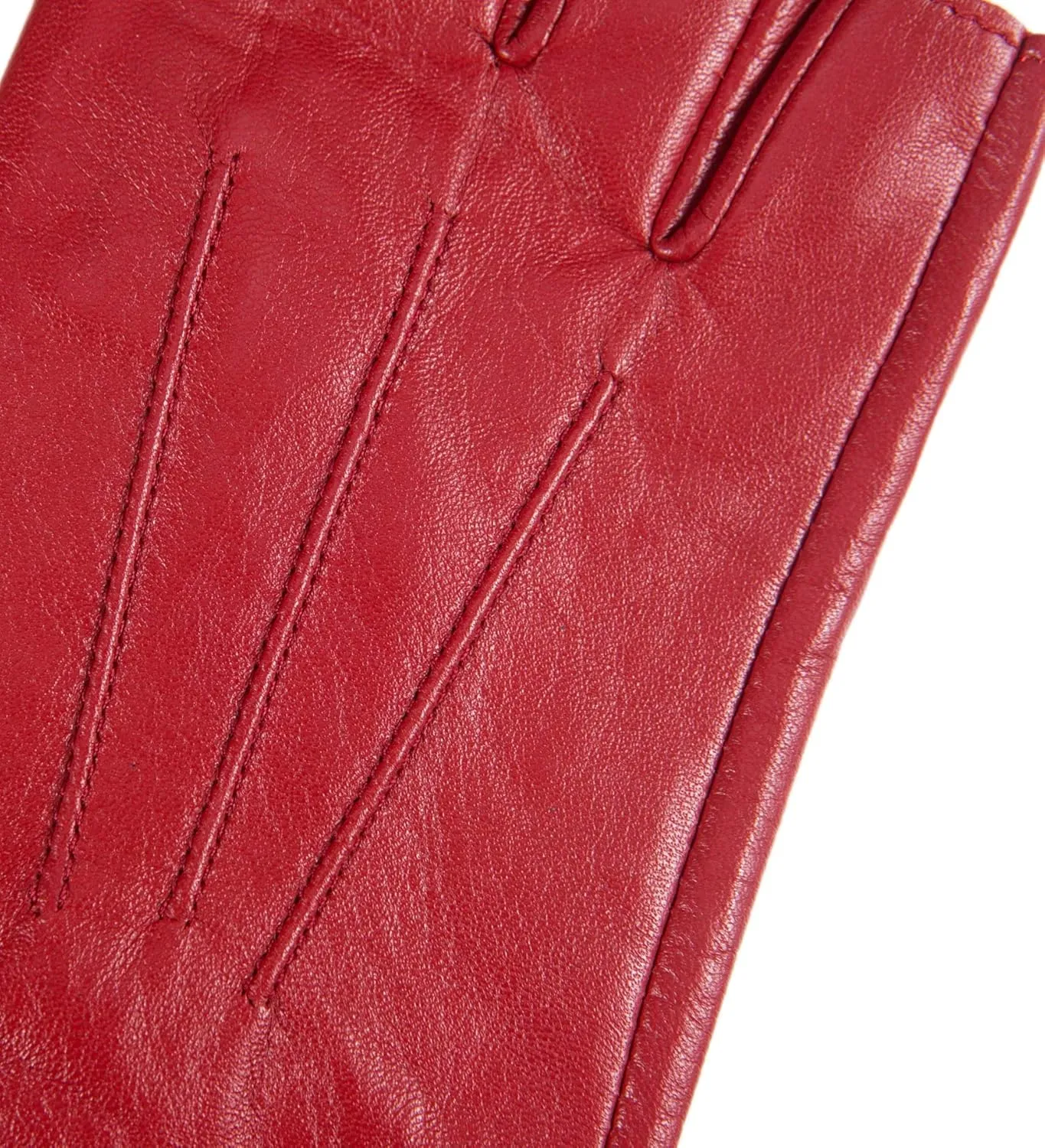 YISEVEN Women's Classic Sheepskin Leather Fingerless Gloves