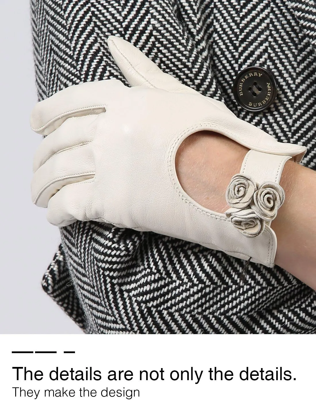 YISEVEN Women's Winter Driving Touchscreen Sheepskin Leather Gloves