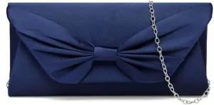 YYW Clutch Purse Elegant Bowknot Evening Bag Classy Purse Wedding Party Shoulder Bow Bag